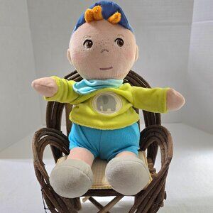 HABA Snug Up Jonas - 11.5" Soft Boy Baby Doll W/ Embroidered Face EUC